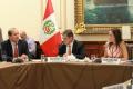 Durante la décimo quinta sesión ordinaria de la Comisión, celebrada el 19 de marzo de 2018, en la sala «Miguel Grau Seminario» del Palacio Legislativo.