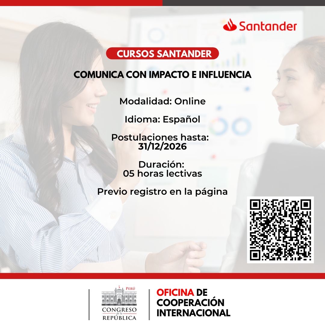 Imagen y enlace al curso Comunica con impacto e influencia