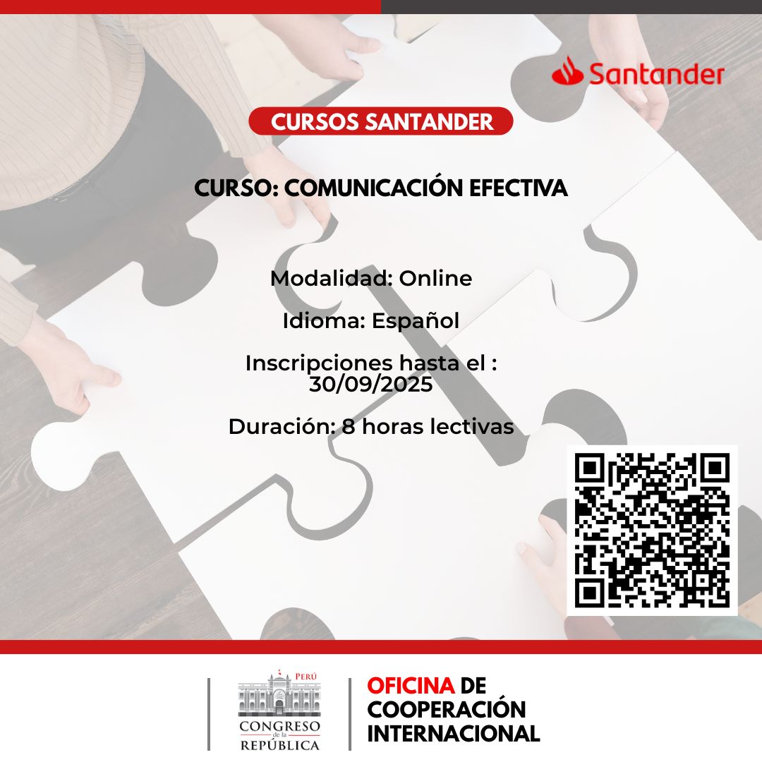 Imagen y enlace al curso de comunicación efectiva