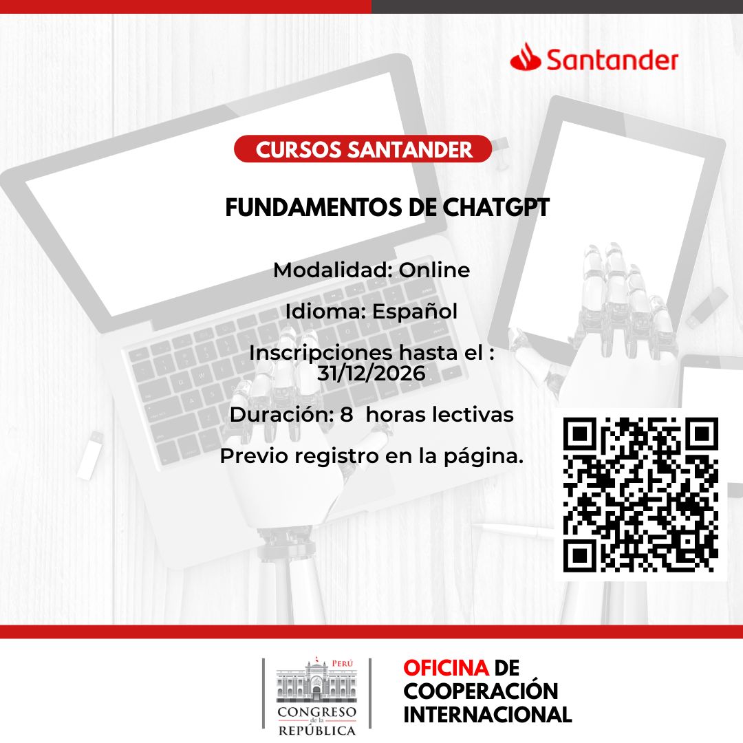 Imagen y enlace al curso Fundamentos de Chat GPT