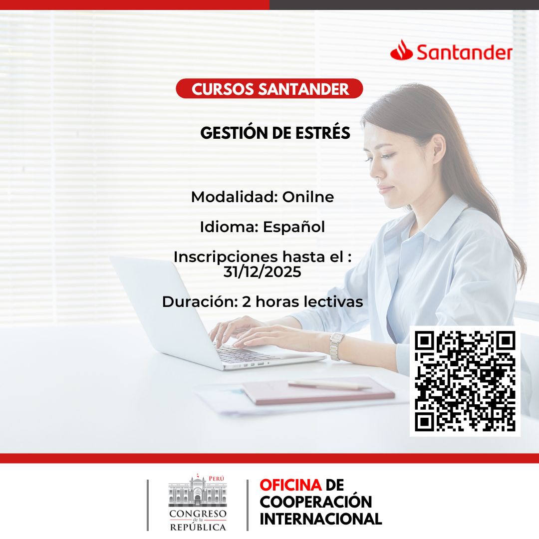 Enlace al curso Gestión de Estrés