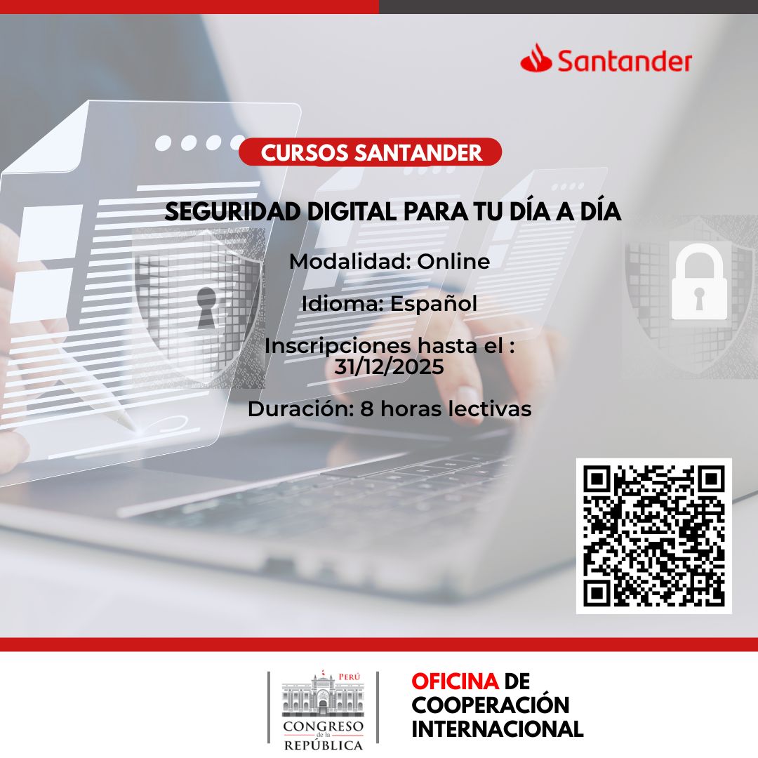 Imagen y enlace al curso Seguridad Digital en tu día a día