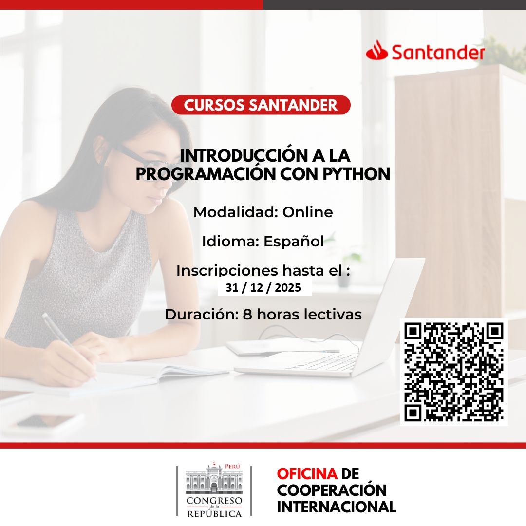 Imagen y enlace al curso de Introducción a la Programación con Python