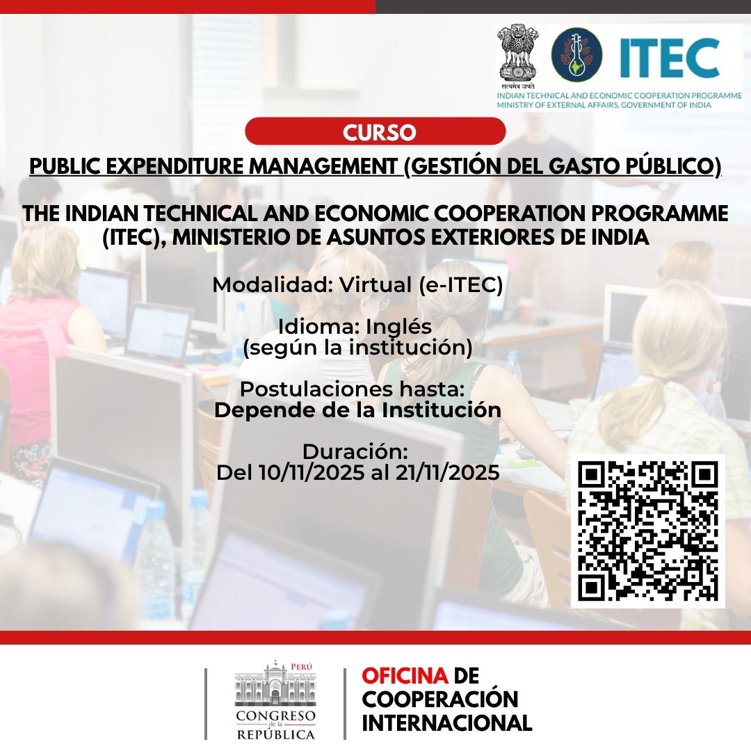 Imagen y enlace al Curso de Gasto Público