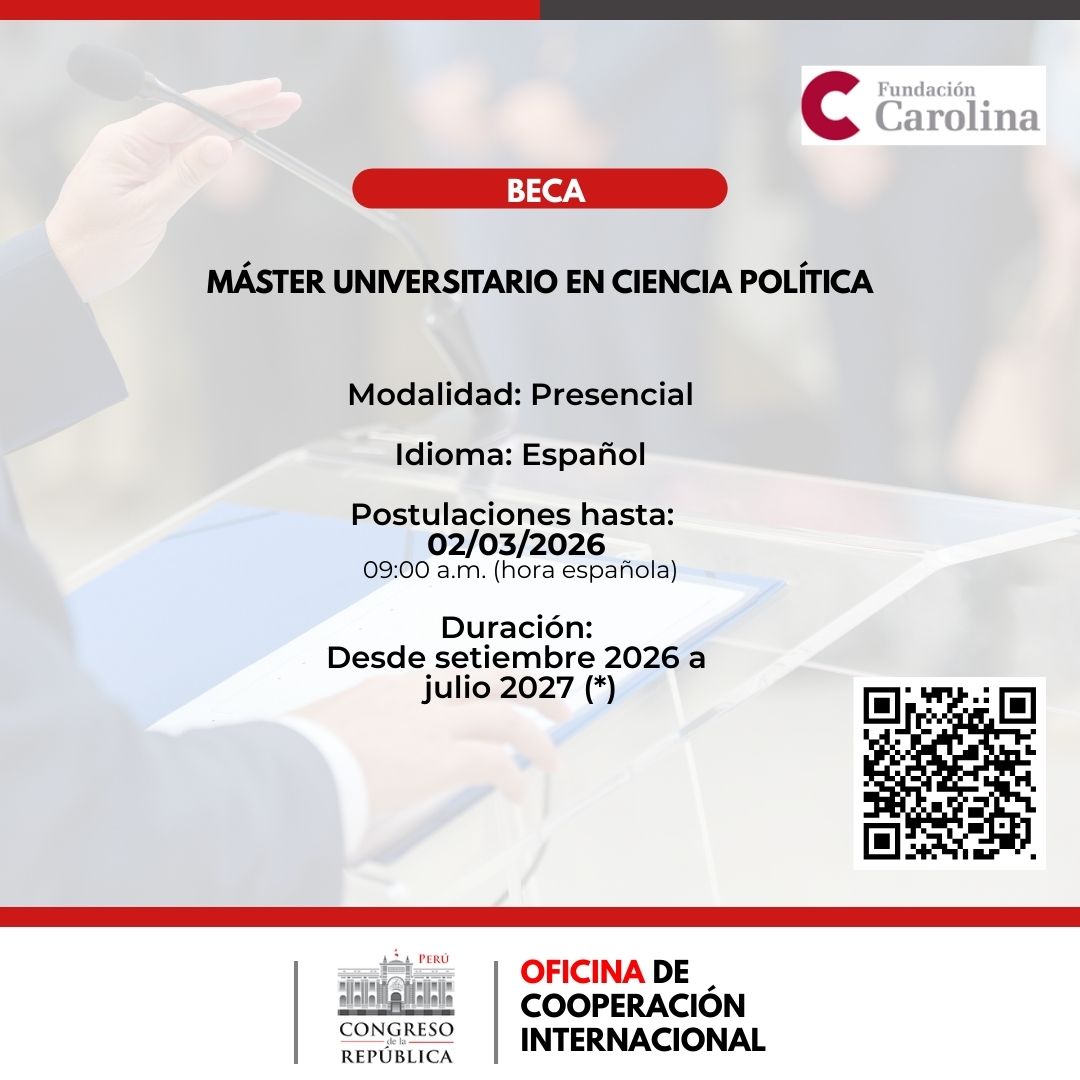 Imagen y enlace a los detalles del programa: M&aacute;ster Universitario en Ciencia Pol&iacute;tica