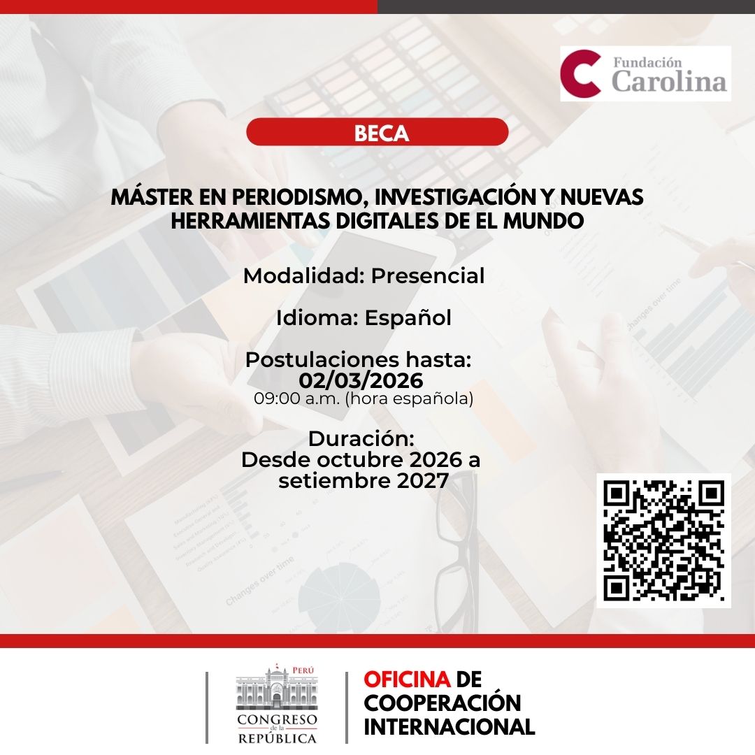 Imagen y enlace al detalle del programa: M&aacute;ster en Periodismo, Investigaci&oacute;n y Nuevas Herramientas Digitales de EL MUNDO