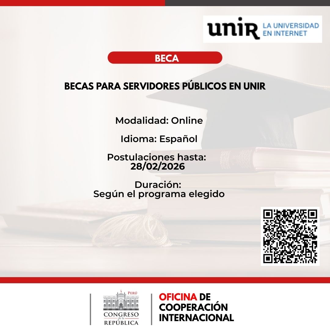 Imagen y enlace al detalle de las becas ofrecidas por UNIR
