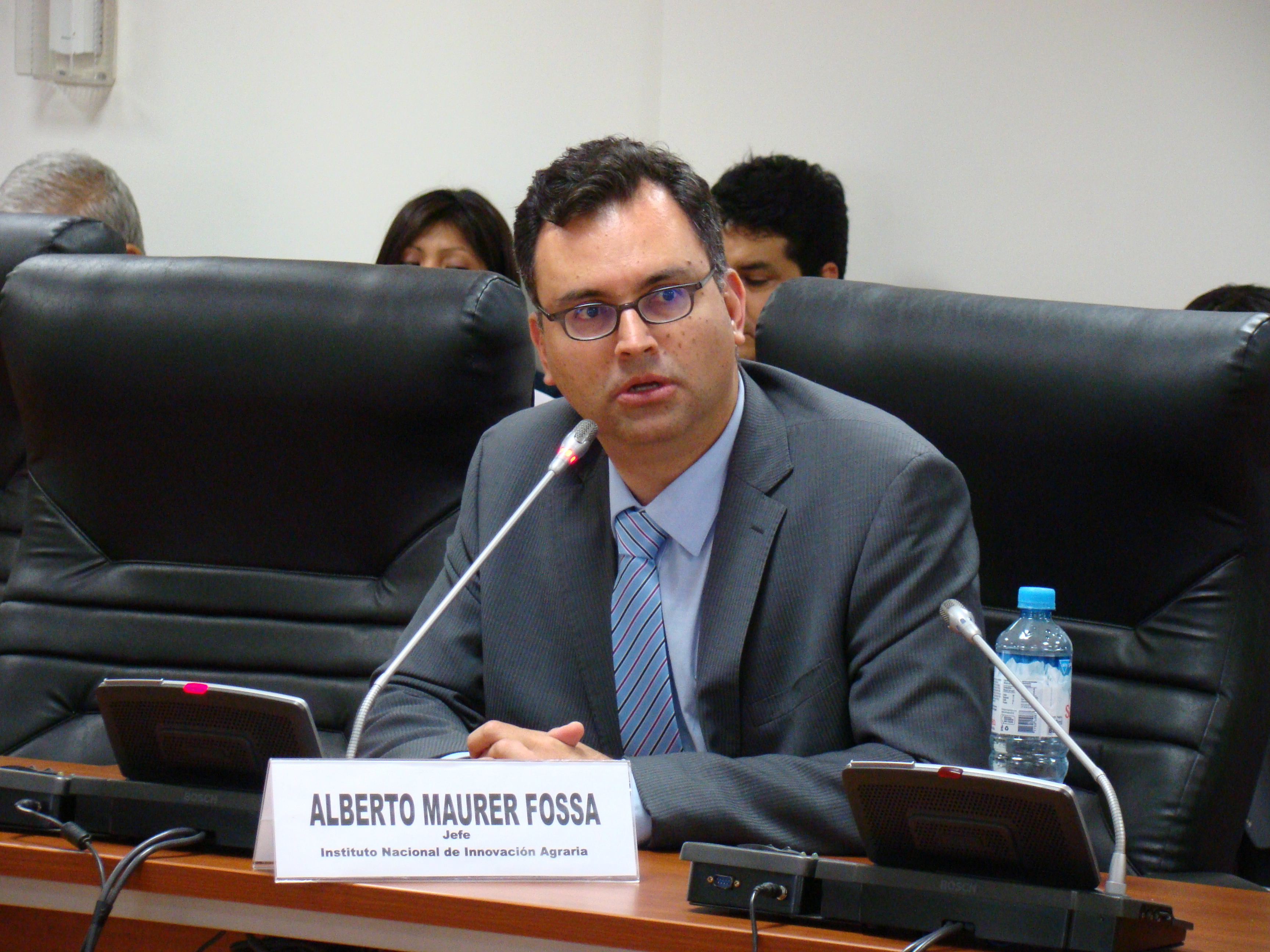 Alberto Maurer - Jefe de Instituto Nacional de Innovación Agraria.