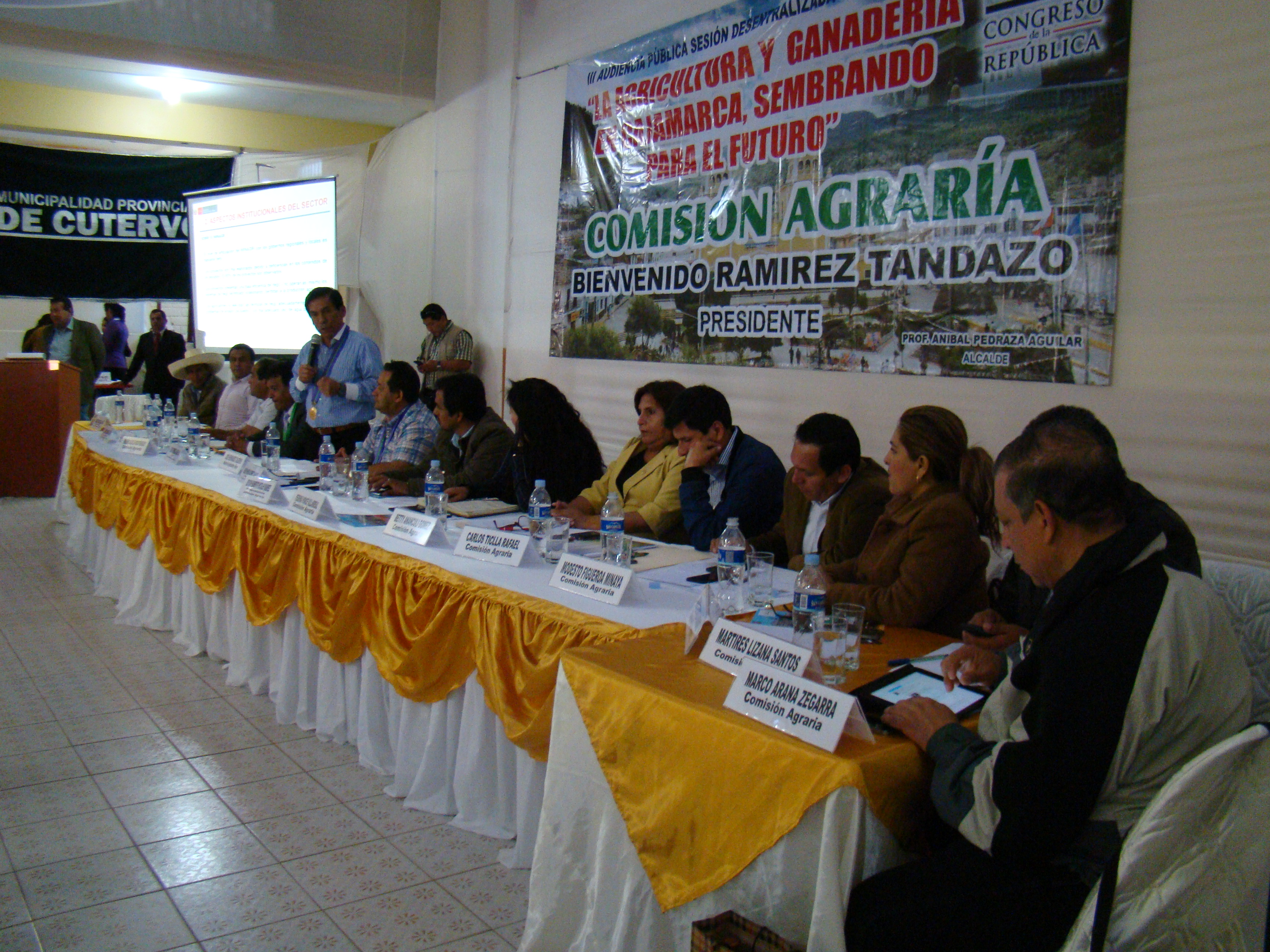 Audiencia Pública en Cajamarca