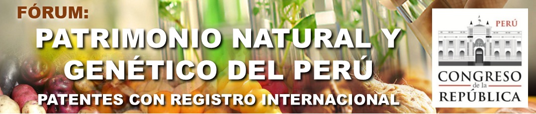 Afiche Foro Patrimonio Natural y Gen&eacute;tico del Per&uacute;