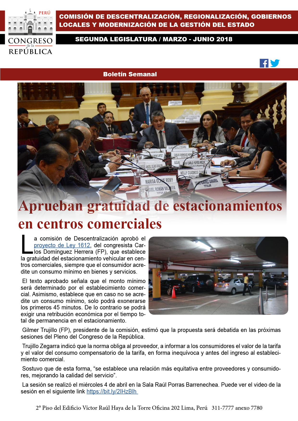 Boletín Semana 05-mar al 09-mar