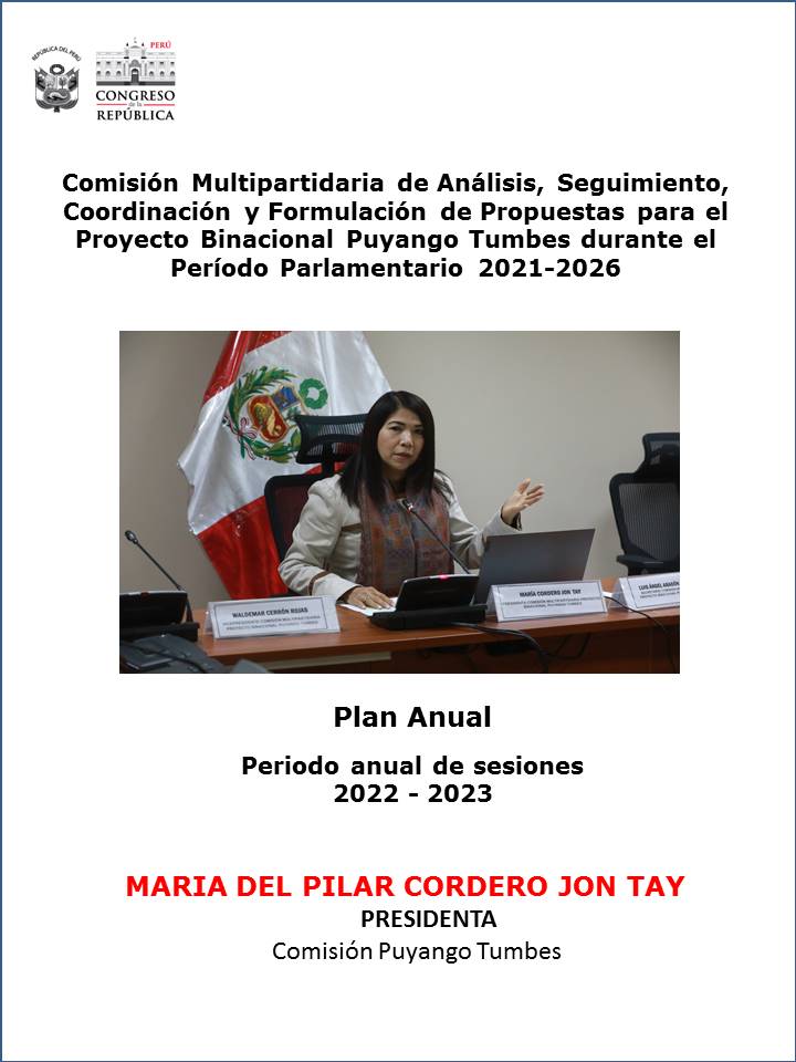 Plan de Trabajo 2022 - 2023