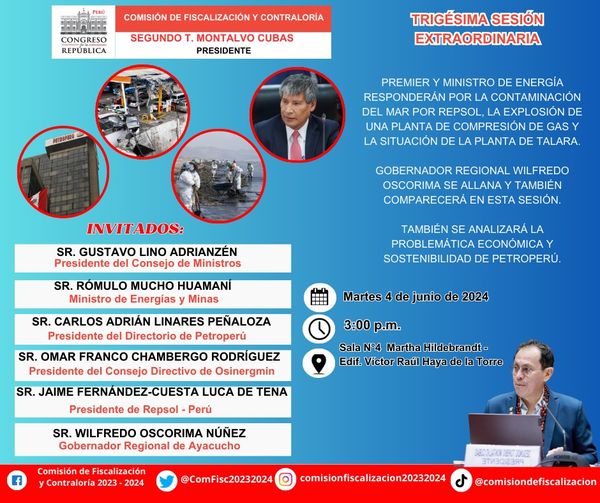 Trigésima Sesión Extraordinaria 1