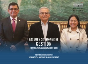 Comisión de Relaciones Exteriores 2023-2024