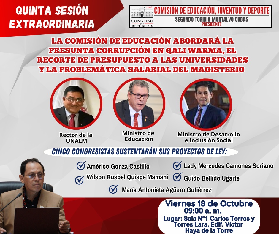 Quinta Sesión Extraordinaria 