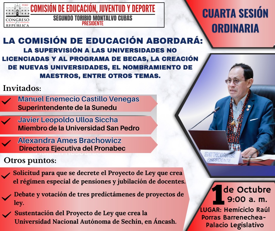 Cuarta Sesión Ordinaria