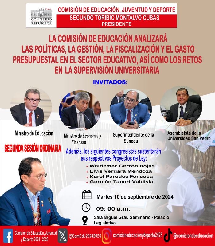 SEGUNDA SESIÓN ORDINARIA