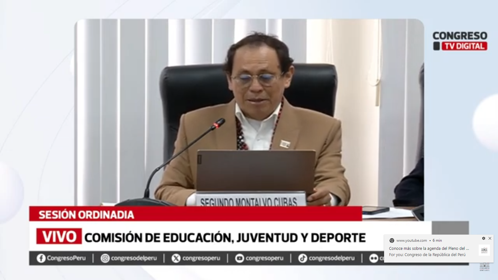 SEGUNDA SESIÓN ORDINARIA
