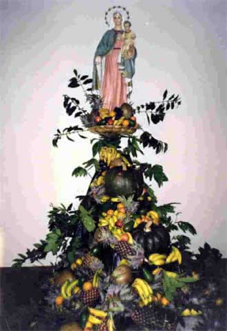 Virgen del Rosario. Patrona de la Producción - Villa Rica