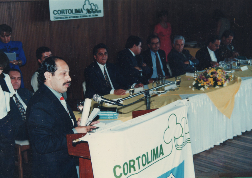 Diputado Regional Ambientalista en Colombia, Tolima 1996