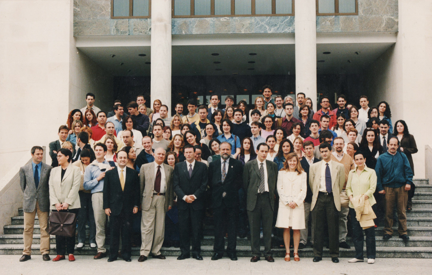 Compañeros del Doctorado de Derecho y Relaciones Internacionales 2003