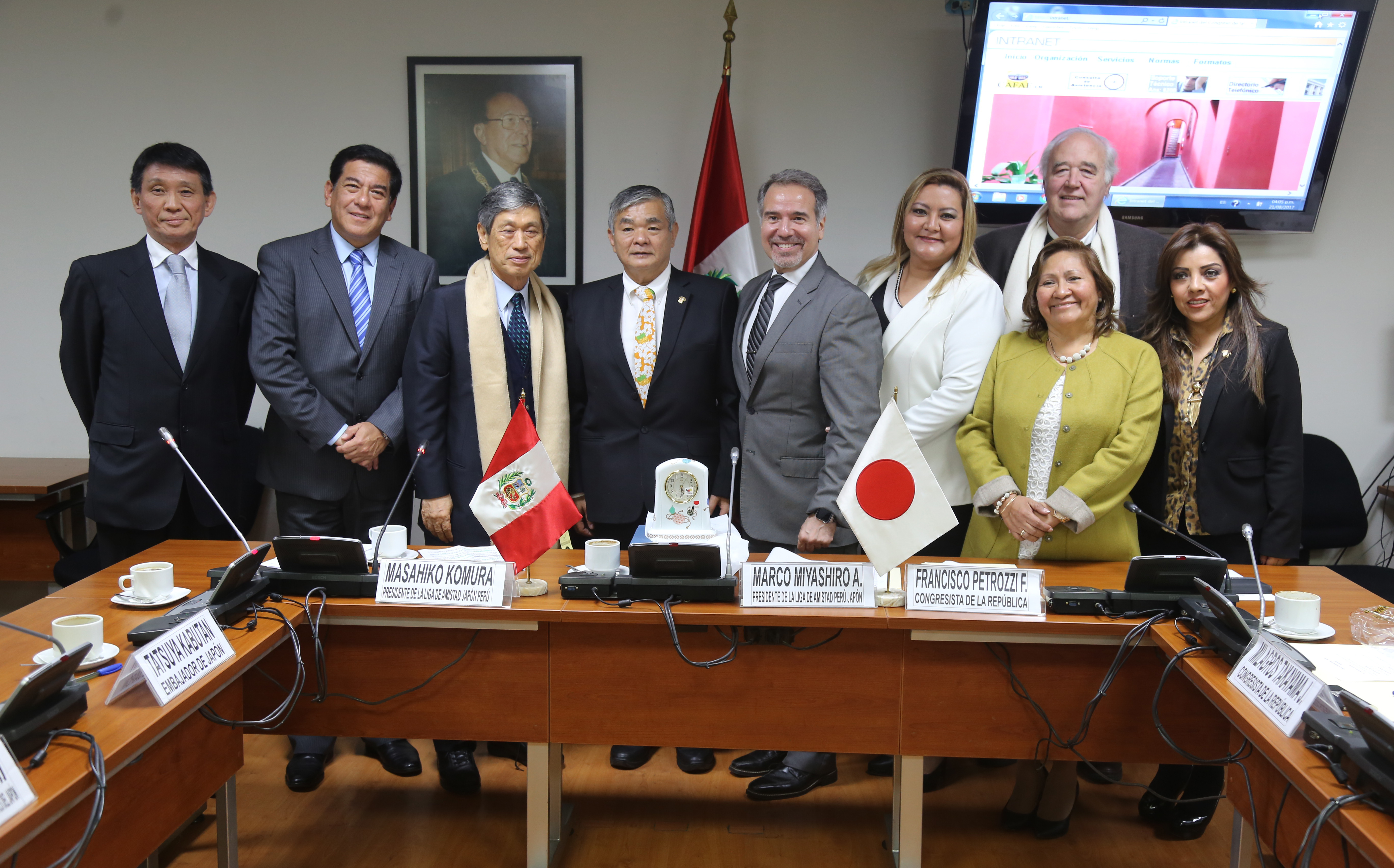 Sesión de Trabajo Perú - Japón