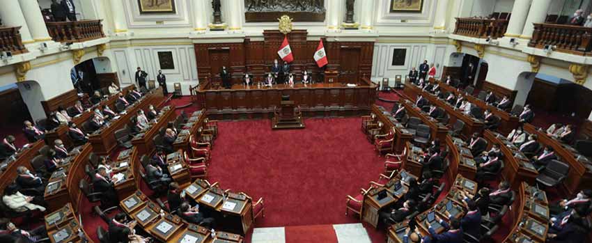 Congreso de la República del Perú - Organización Parlamentaria - Pleno