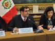 En la foto, exposición del Dr. Giovanni Forno Flórez, secretario técnico y ex oficial mayor del Congreso.