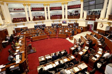 PLENO DEL CONGRESO INICIA DEBATE DEL PROYECTO DE LEY QUE PROPONE FIGURA DE LA