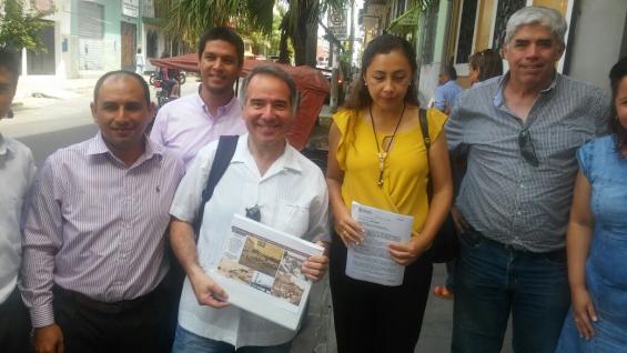 PETROZZI SE COMPROMETE A IMPULSAR MUSEO DE LA AMAZONÍA